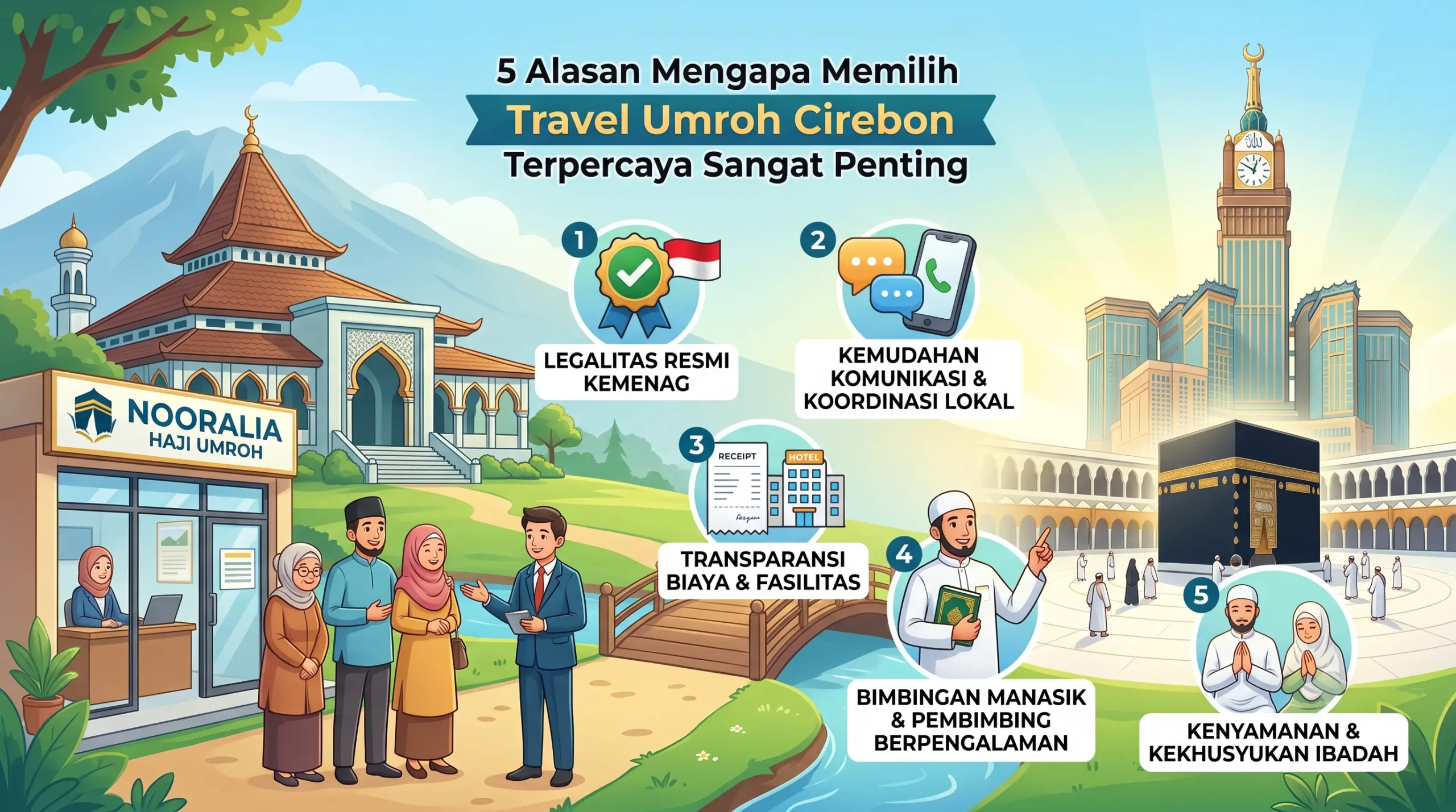5 Alasan Mengapa Memilih Travel Umroh Cirebon Terpercaya Sangat Penting