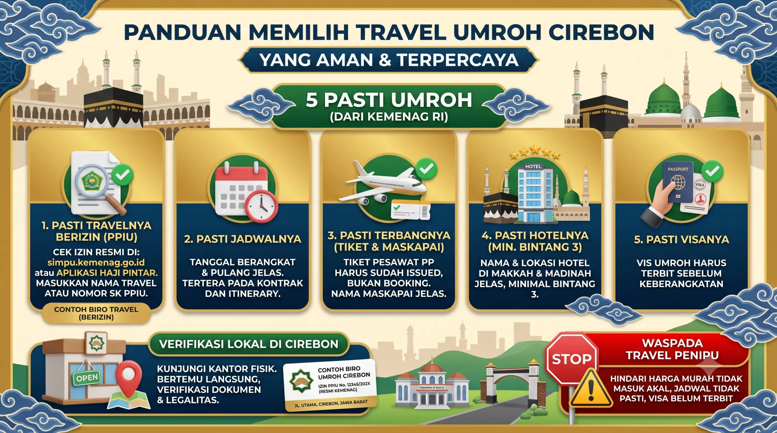 Panduan Memilih Travel Umroh Cirebon yang Aman dan Terpercaya